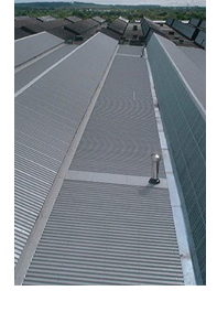 Kalzip roof